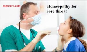 homeopathy for sore throat