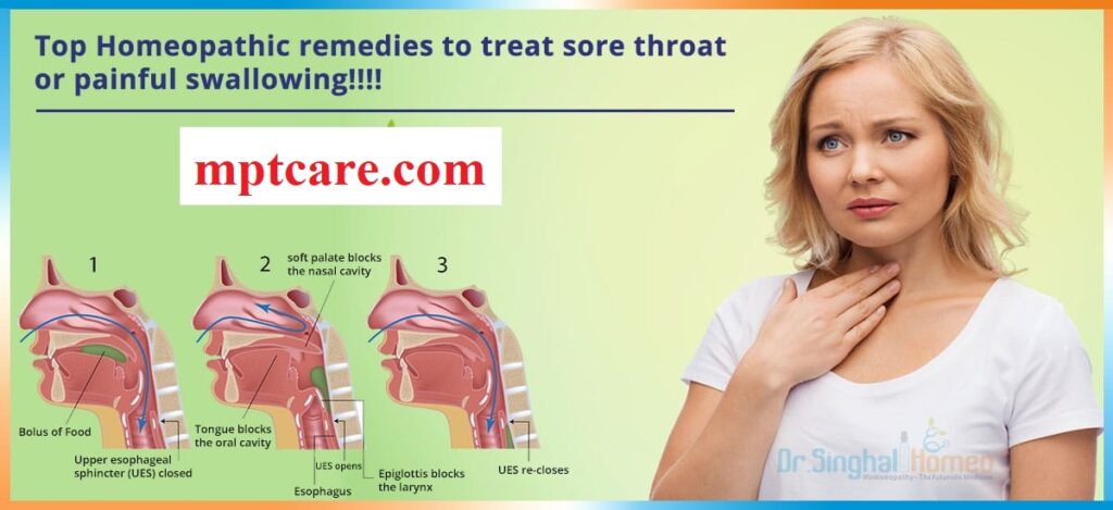 throat pain homeopathy care