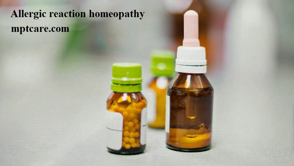 allergic reaction homeopathy