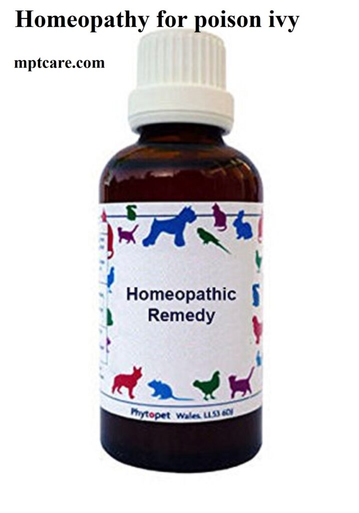 homeopathy for poison ivy