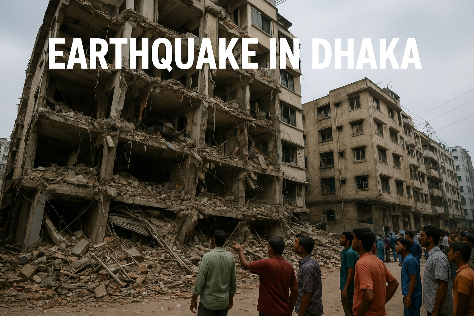 earthquake in dhaka