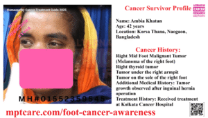 MPTCare Foot Cancer Awareness